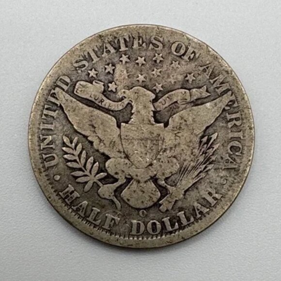 1907 O US Barber Half Dollar Coin * RARE COLLECTIBLE * - Picture 2 of 3